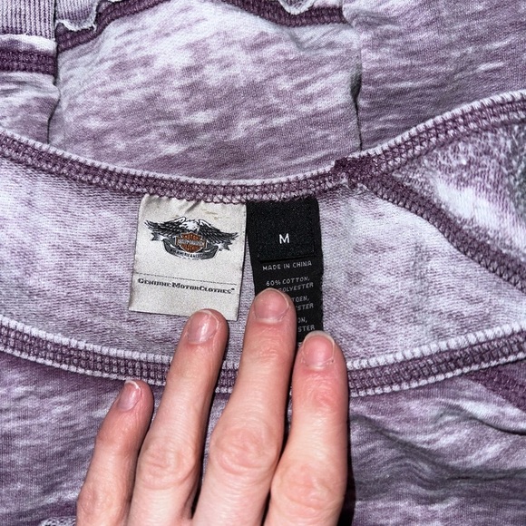 Women’s vintage acid washed Harley-Davidson top - Picture 2 of 3